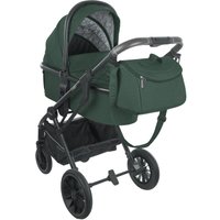 Универсальная коляска Indigo Carry (3 в 1, зеленый)