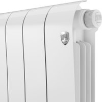 Биметаллический радиатор Royal Thermo Infinity 500 Bianco Traffico VR80 - 12 секций