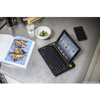 Клавиатура Logitech Bluetooth Multi-Device Keyboard K480 920-006342 (черный, нет кириллицы)