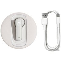 Bluetooth гарнитура Baseus C-Mic CM10 Smart Unilateral Wireless Earphone for Car (белый)