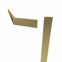 Душевой уголок Triton Дека Голд 100х100 (без поддона)