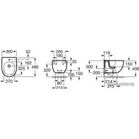 Биде Roca Meridian [357246000]