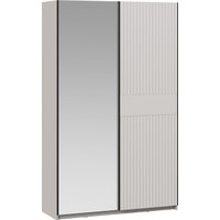 Шкаф-купе Трия Оскар Тиффани Т2 1400 282737 (черный/кашемир/кашемир матовый)