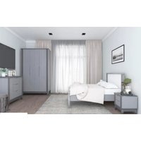 Шкаф распашной Боринское Мебель Верона массив 3-створчатый (Серый) в Борисове