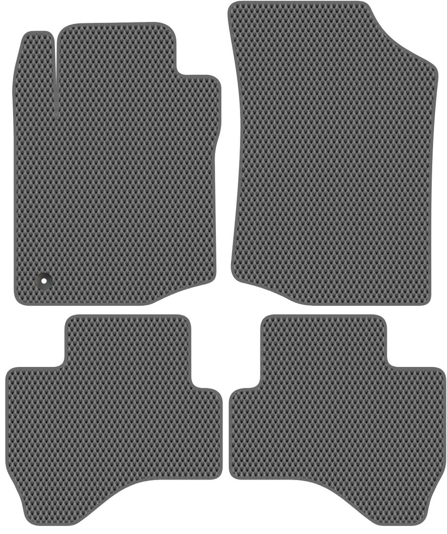 

Комплект ковриков для авто Alicosta Citroen C1 (хэтчбек 5 дв) 2008 - 2015 (серый, ромб)