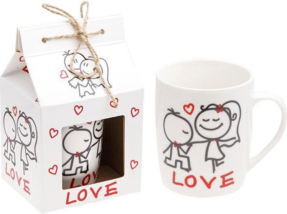 

Кружка Perfecto Linea Влюбленные сердца 19-192931