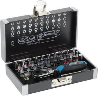 Набор отвертка с битами GROSS 11365 (33 предмета)