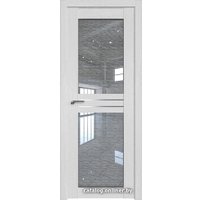 Межкомнатная дверь ProfilDoors 2.56XN L 90x200 (монблан, стекло дождь белый)