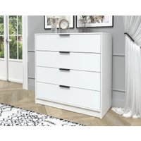 Комод Интерлиния Концепт КТ-К100 (белый платинум/белый платинум)