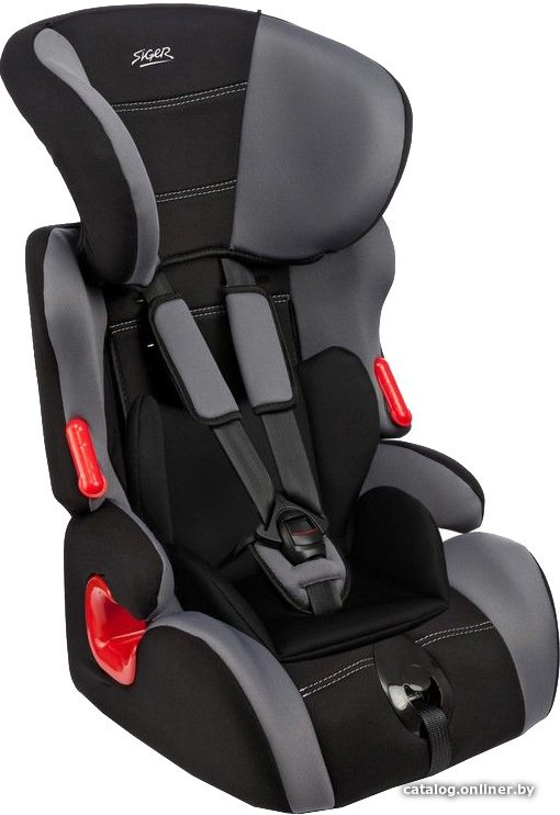 Детское автокресло Siger Космо Lux (серый)