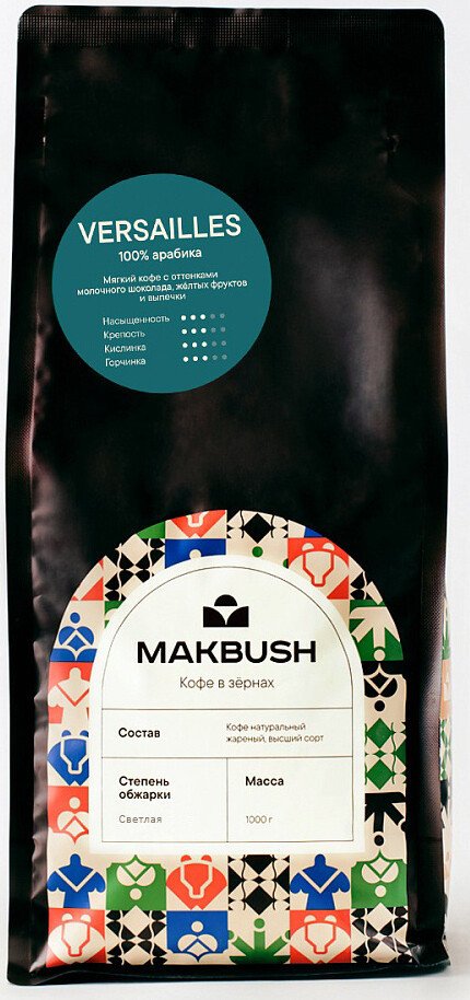 Кофе MakBush Versailles зерновой 1 кг