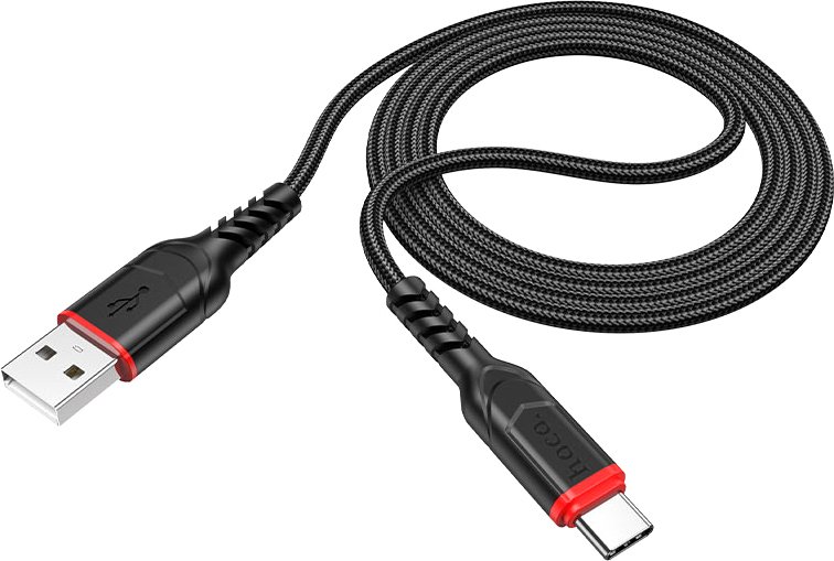 

Кабель Hoco X59 Victory USB Type-A - USB Type-C (2 м, черный)