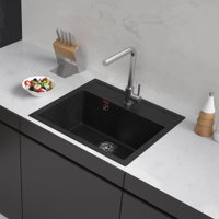 Кухонная мойка ARFEKA Quadro (черный)