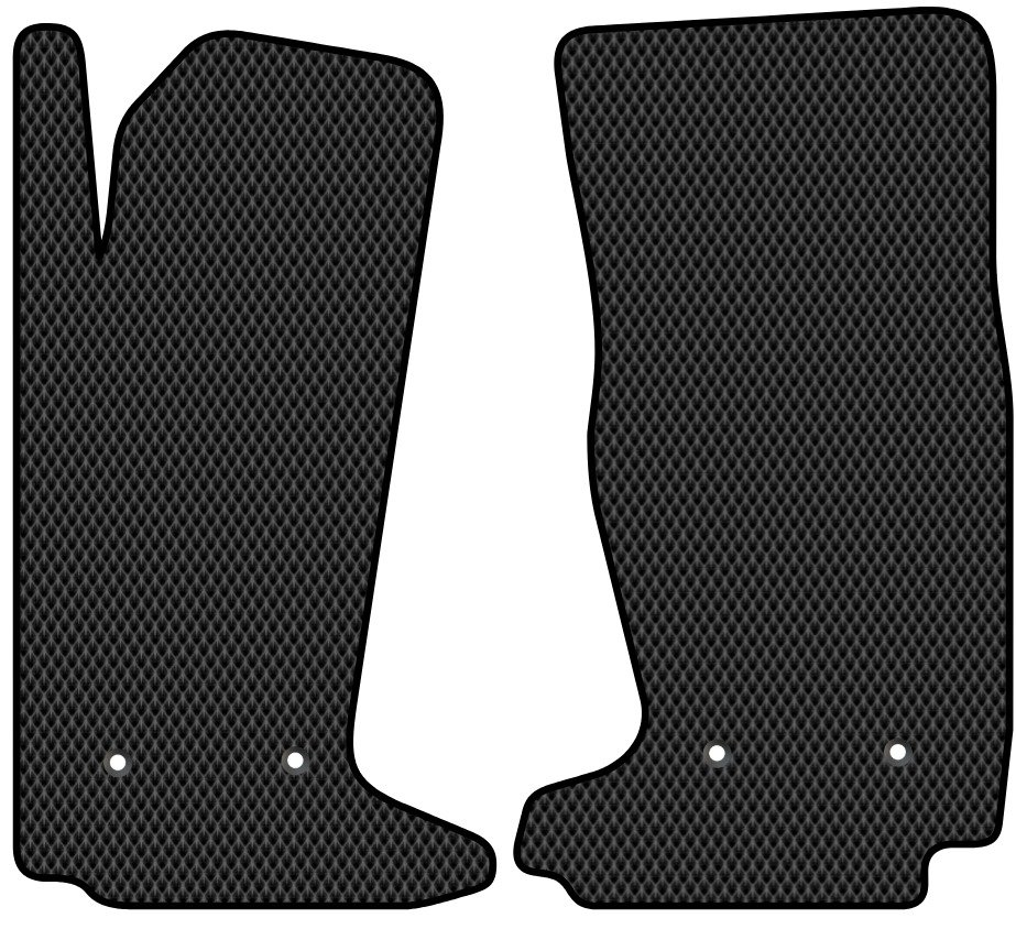 

Комплект ковриков для авто Alicosta Jaguar F-Type (купе, кабриолет) 2019 - Н.В. (черный, ромб)