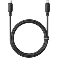 Кабель Baseus Silky Series Fast Charging Cable USB Type-C - Lightning (1 м, черный)