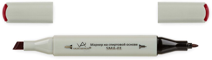 

Маркер художественный Vista-Artista Style SMA-01 K254 (бордовый)