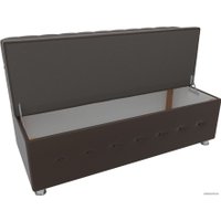 Диван Mebelico Вента (экокожа, коричневый)