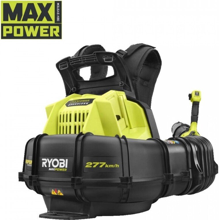 

Ранцевая воздуходувка Ryobi RY36BPXB-0 5133005947 (без АКБ)