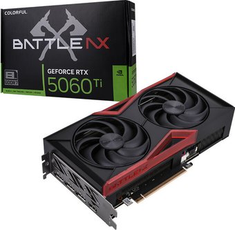 Видеокарта Colorful GeForce RTX 5060 Ti Battle AX NB DUO 8GB-V