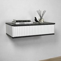 Туалетный столик без зеркала Shtabe Royal 5014 эко (мрамор неро)