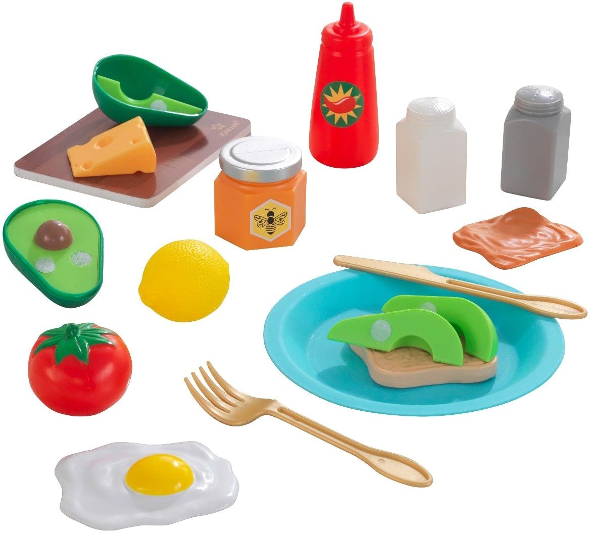 

Набор игрушечных продуктов KidKraft Готовим тост с авокадо 10197-KE