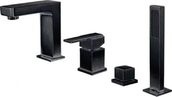 Смеситель Grocenberg GB6008-1 (черный матовый)