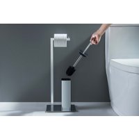 Держатель для туалетной бумаги и ершика Aquatek Либра AQ4331CR