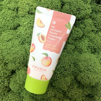  Frudia Пенка для умывания Mochi Очищающая c персиком (30 мл)