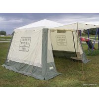 Тент-шатер Camping World Green Hotel Volga 138199 (зеленый/бежевый) в Лиде