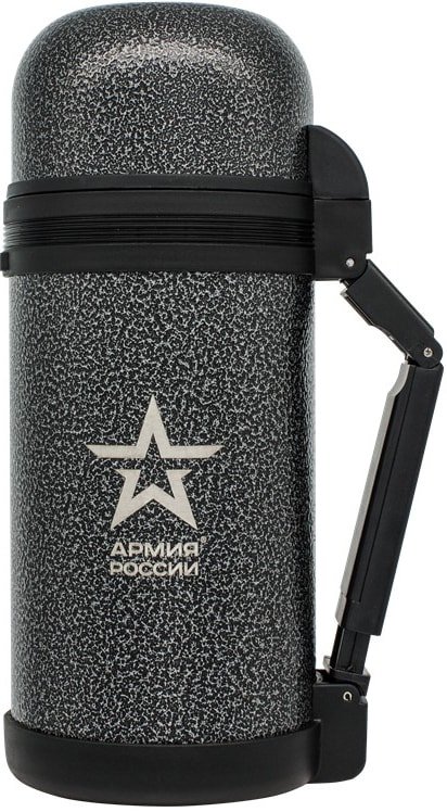 

Термос Армия России Армейский 1.2л (серый)
