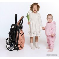 Коляска прогулочная «книга» Nobumi Sigma Муфта черная рама (черный)