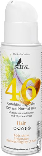 Бальзам Sativa для сухих и нормальных волос №46 (150 мл)