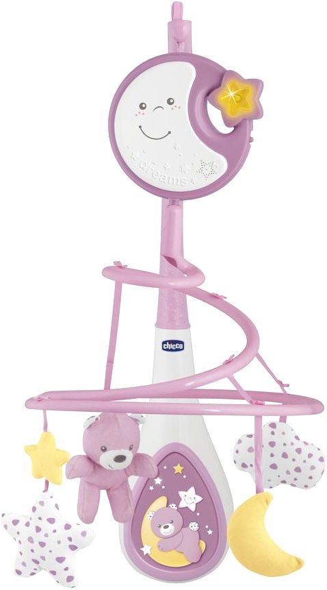 

Музыкальная карусель Chicco Next2Dreams 00007627100000 (розовый)