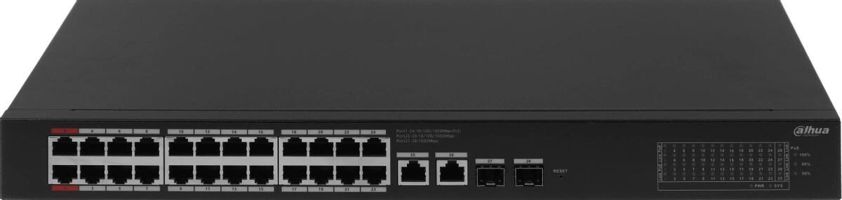 

Управляемый коммутатор 2-го уровня Dahua DH-CS4228-24GT-375