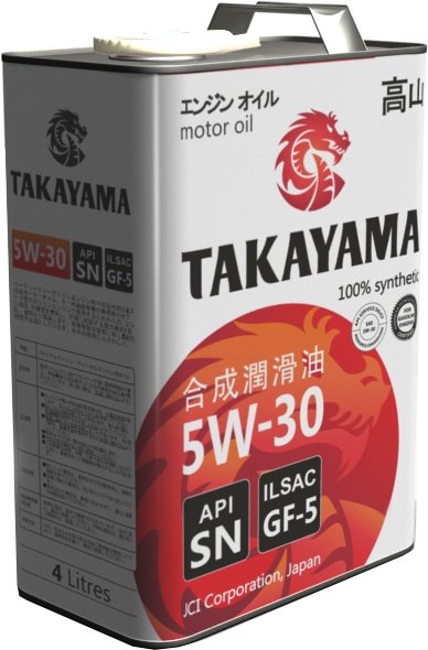 

Моторное масло Takayama 5W-30 API SN 1л