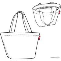Сумка шоппер Reisenthel Shopper M ZS3068 Glencheck red (мультиколор)