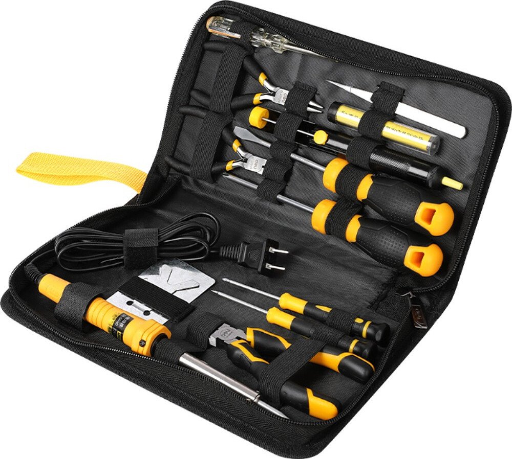 

Универсальный набор инструментов Deli EDL-C1013E (13 предметов)