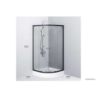 Душевой уголок AM.PM X-Joy Twin Slide W88G-205-090BT64 90x90