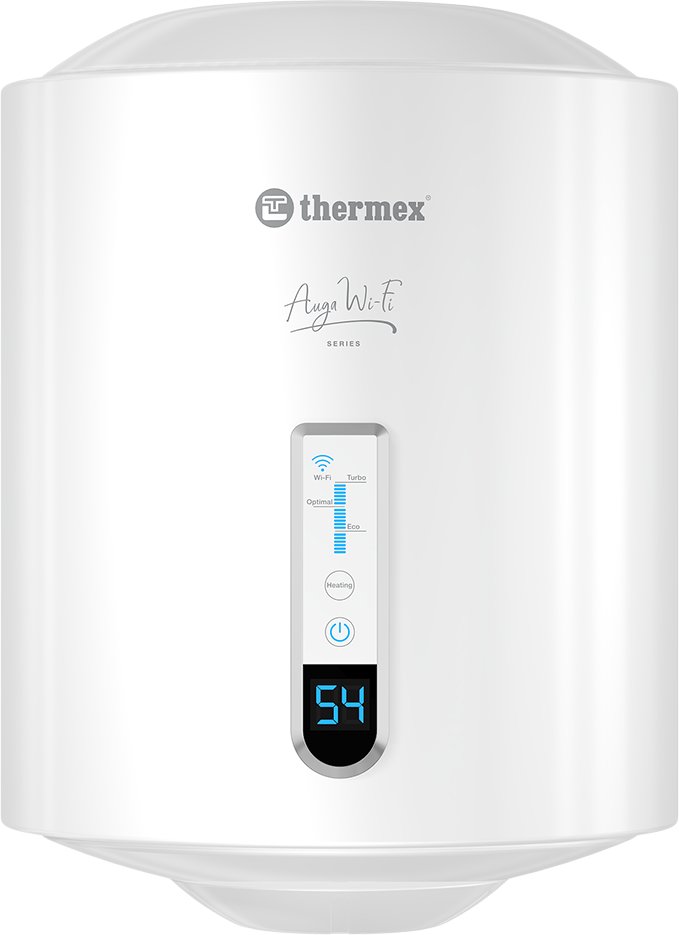 

Накопительный электрический водонагреватель Thermex Auga 30 V Slim Wi-Fi