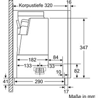 Кухонная вытяжка Bosch Serie 4 DFR067A52