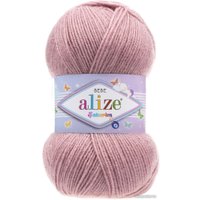 Пряжа для вязания Alize Sekerim Bebe 315 (320 м, розовый/пудра)