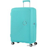 Чемодан-спиннер American Tourister SoundBox Poolside Blue 77 см