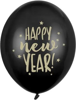 

Набор воздушных шаров PartyDeco Happy New Year SB14P-201-010-6 6шт