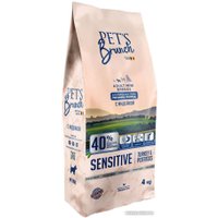 Сухой корм для собак Pet's Brunch Sensitive для взрослых мелких пород с индейкой 4 кг
