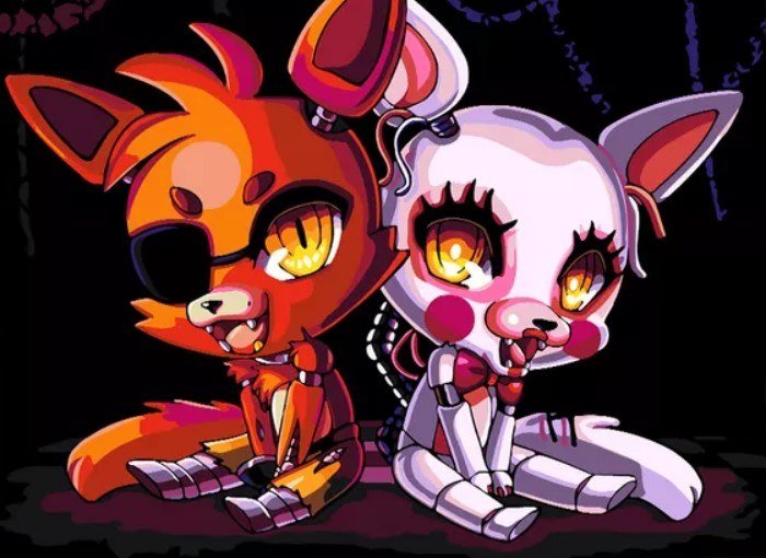 

Картина по номерам PaintLine Пять ночей с Фредди, Фокси и Мангл PL-00317