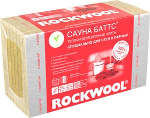 

Теплоизоляция Rockwool Сауна Баттс 50 мм