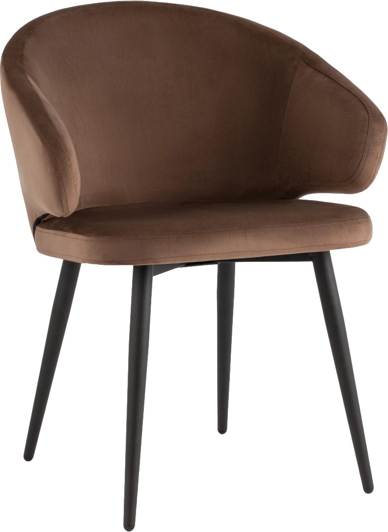 

Стул с подлокотниками Stool Group Codo (велюр коричневый)