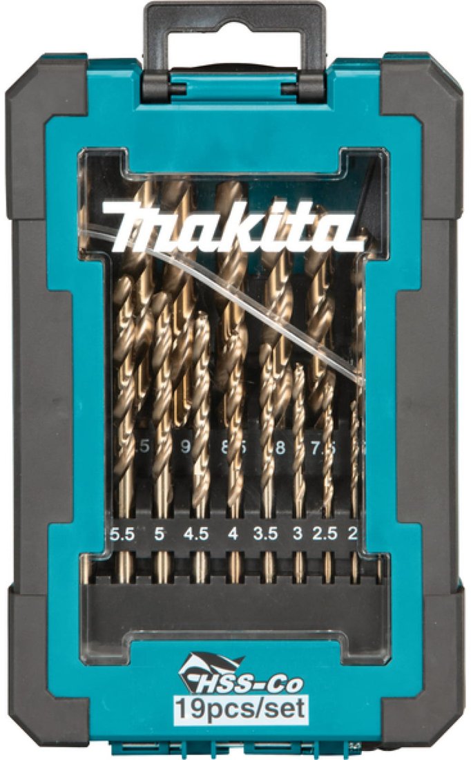 

Набор сверл Makita D-67561 (19шт)
