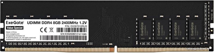 ExeGate Value Special 8GB DDR4 PC4-19200 EX287010RUS
