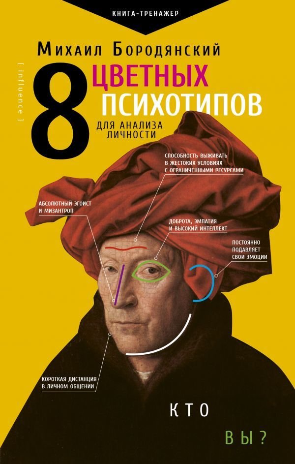 

Книга издательства АСТ. 8 цветных психотипов для анализа личности (Бородянский Михаил)